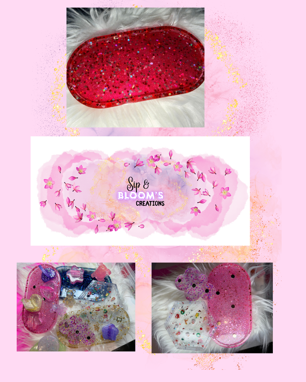 Trinket Nail art Display stands