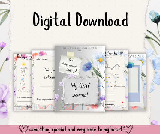 Grief Journal | PDF planner - printable | instant download